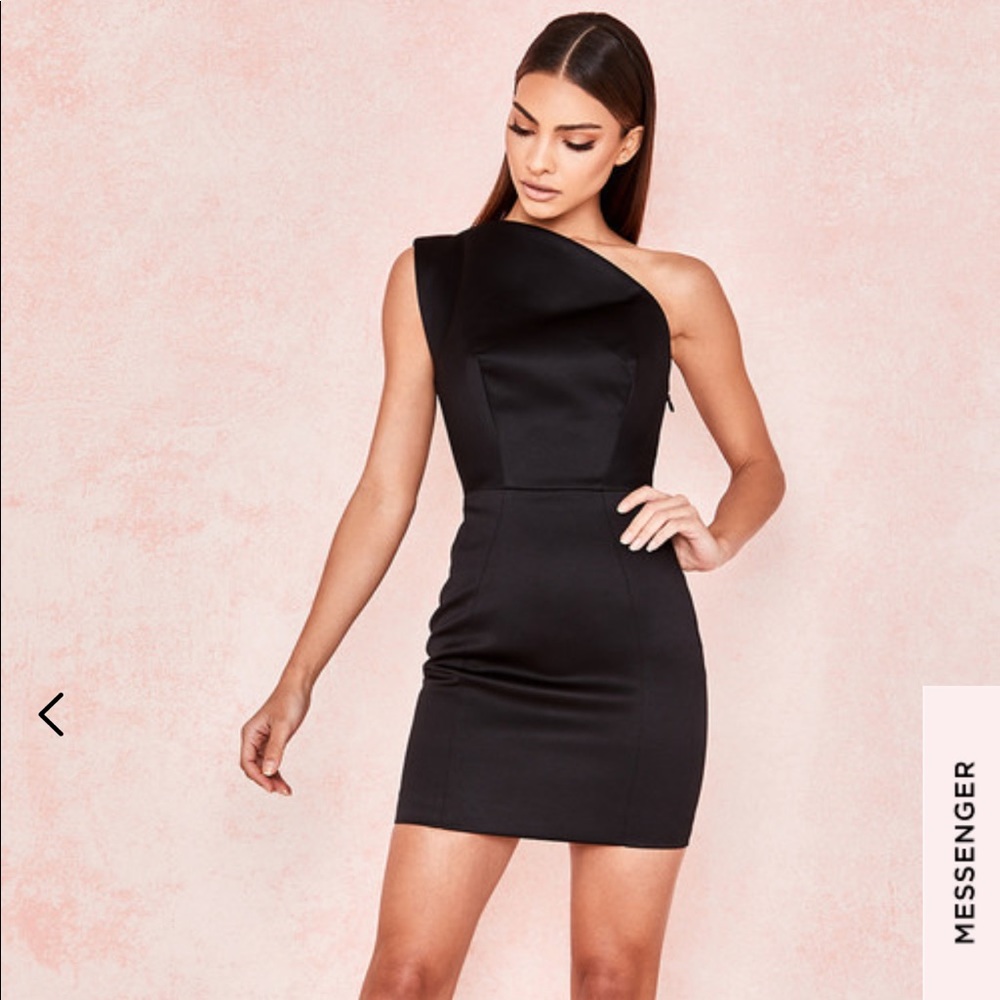 House of CB “Ayelen” dress in black